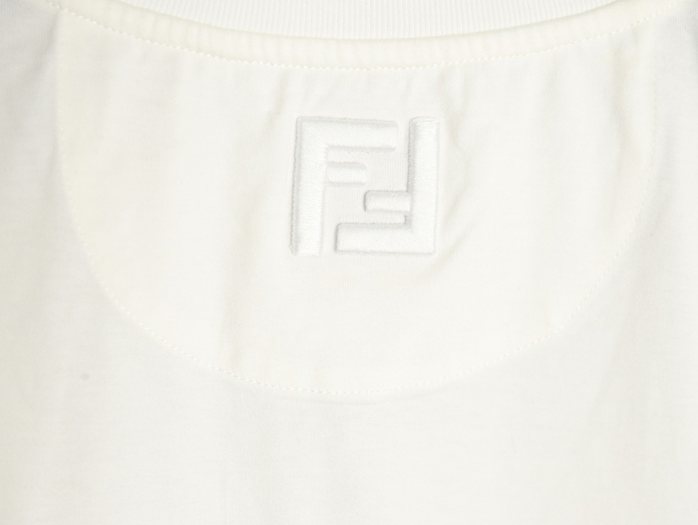 F**di french fries embroidered short sleeves