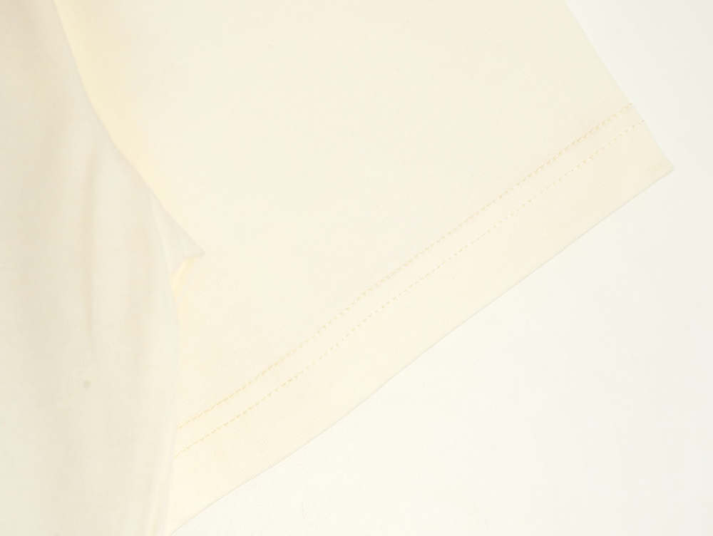 G*u*i double g stripe embroidered short sleeves