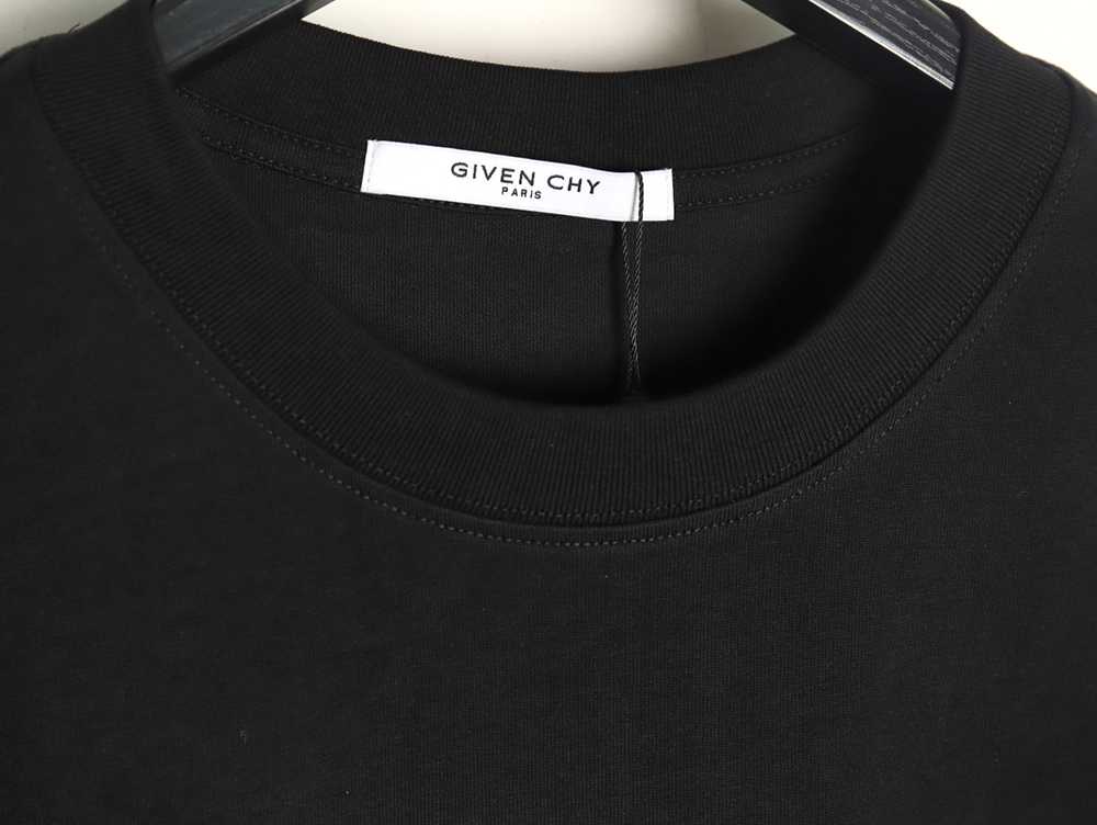 Givenchy embroidered lettering logo short sleeve TSK1