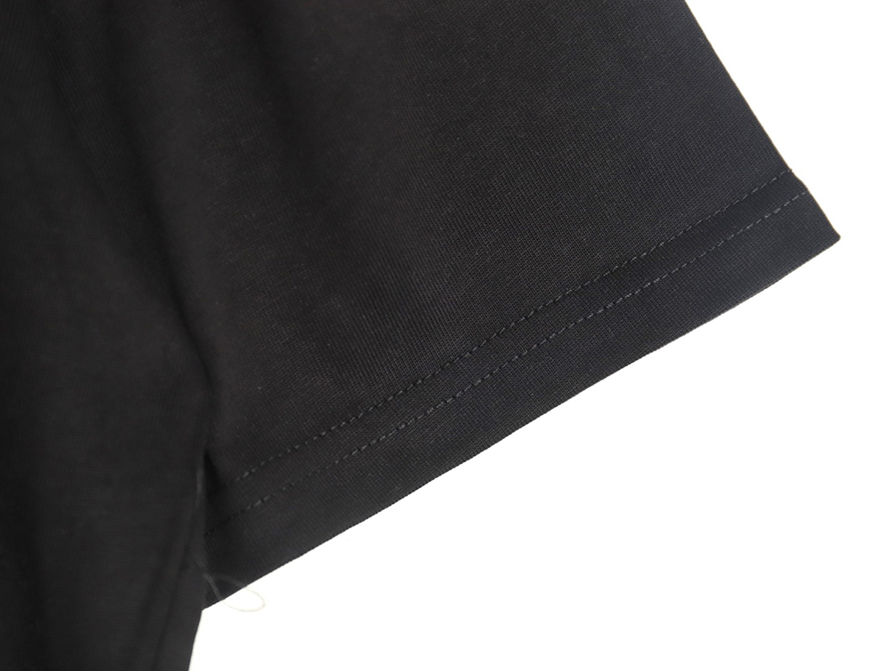 Givenchy embroidered lettering logo short sleeve TSK1