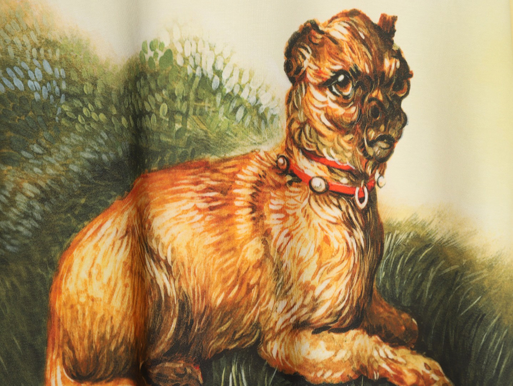 L0ew* watercolor bedlington dog short sleeve