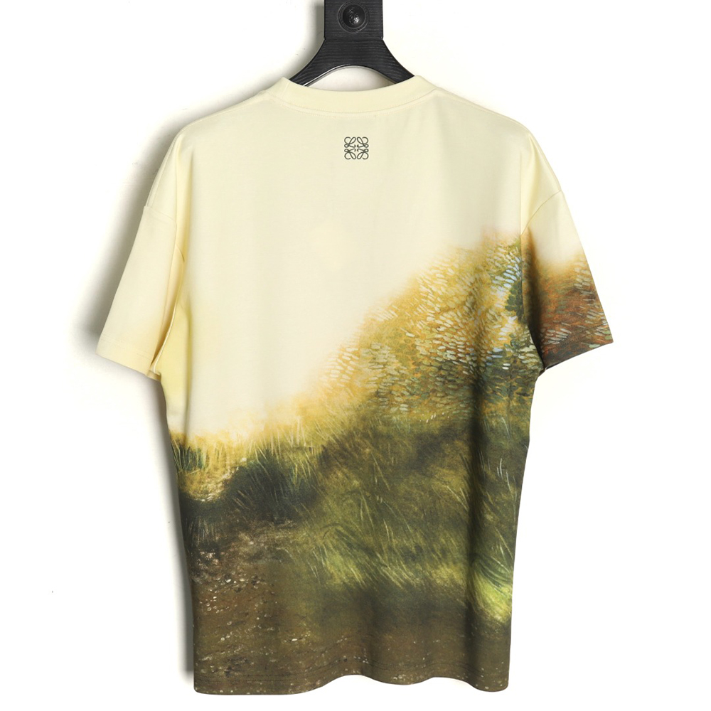 L0ew* watercolor bedlington dog short sleeve