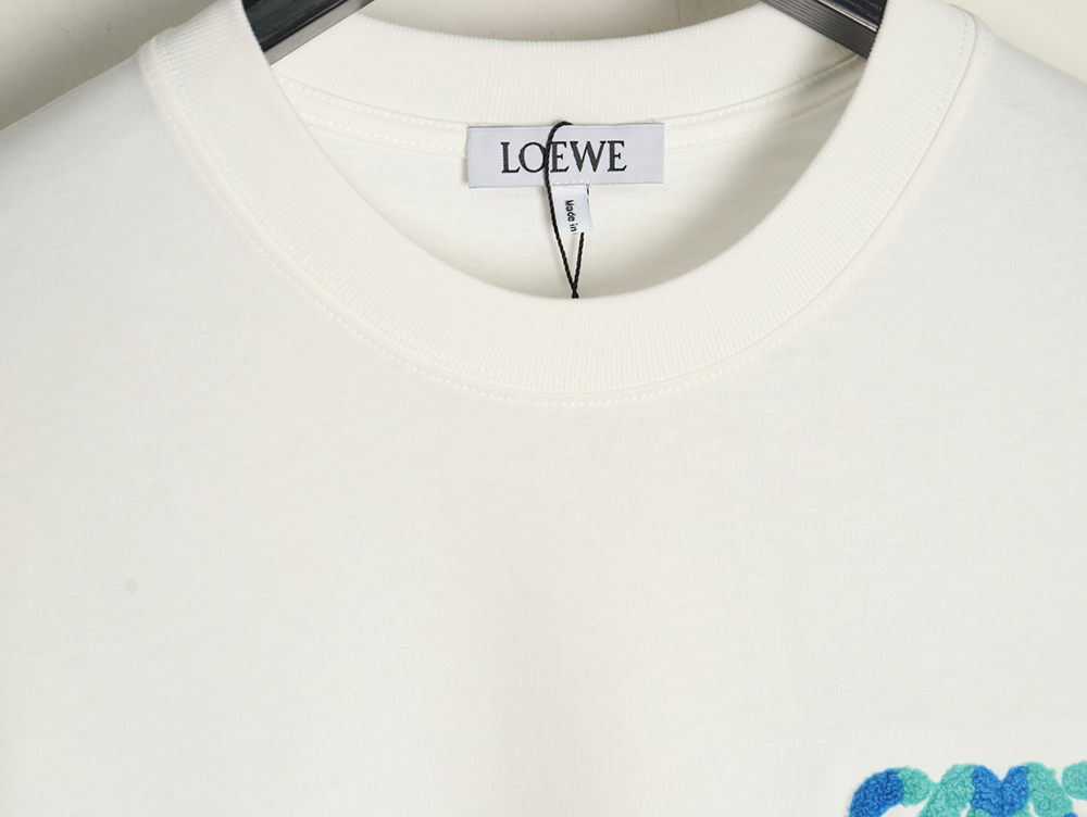 L0ew* classic towel embroidery short sleeve