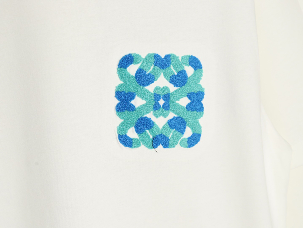 L0ew* classic towel embroidery short sleeve