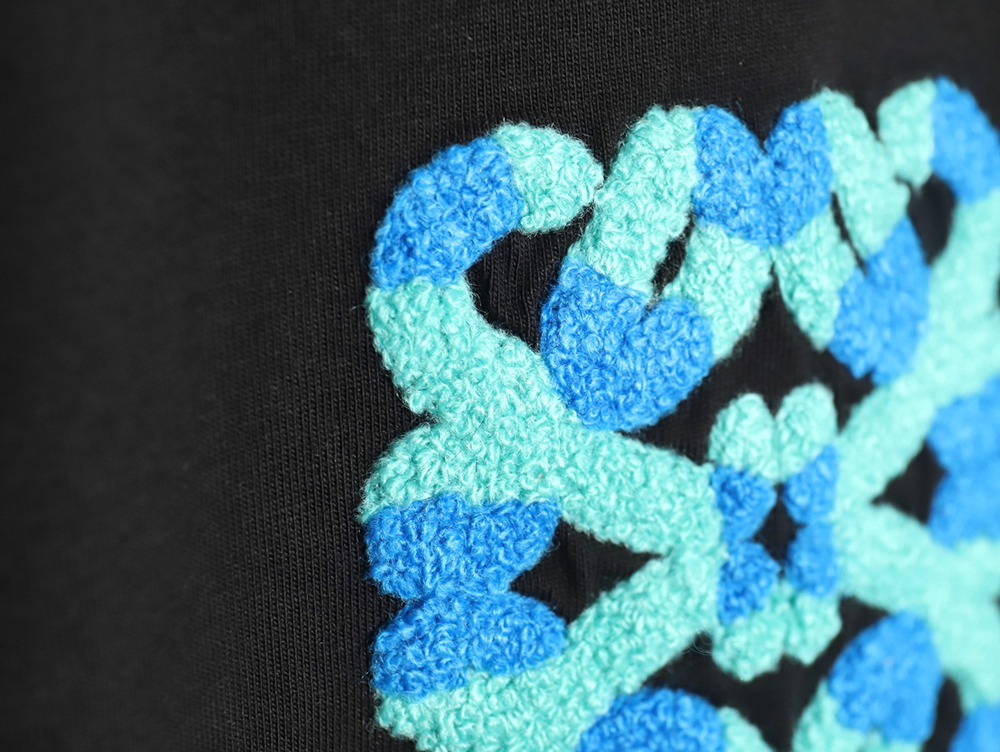 L0ew* classic towel embroidery short sleeve tsk1