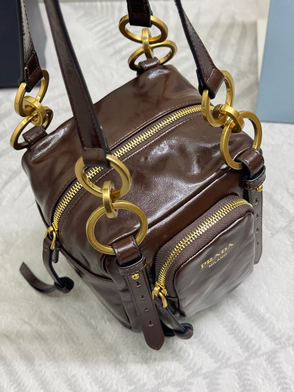 Pra*a bags 1bb137 14*14*13.5cm