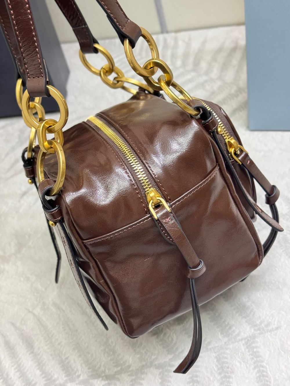 Pra*a bags 1bb137 14*14*13.5cm