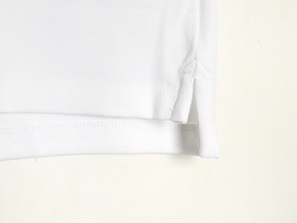 Pra*a pocket silicone trim short sleeve polo shirt