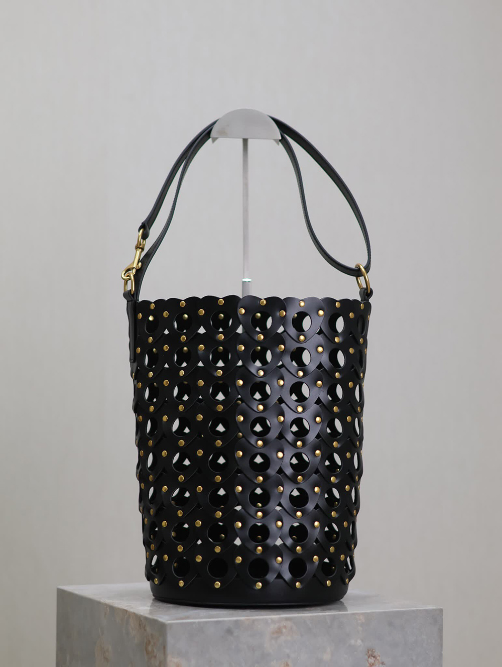 Sa**t Lau*nt seau bucket bags in black 753827 20*30*20cm