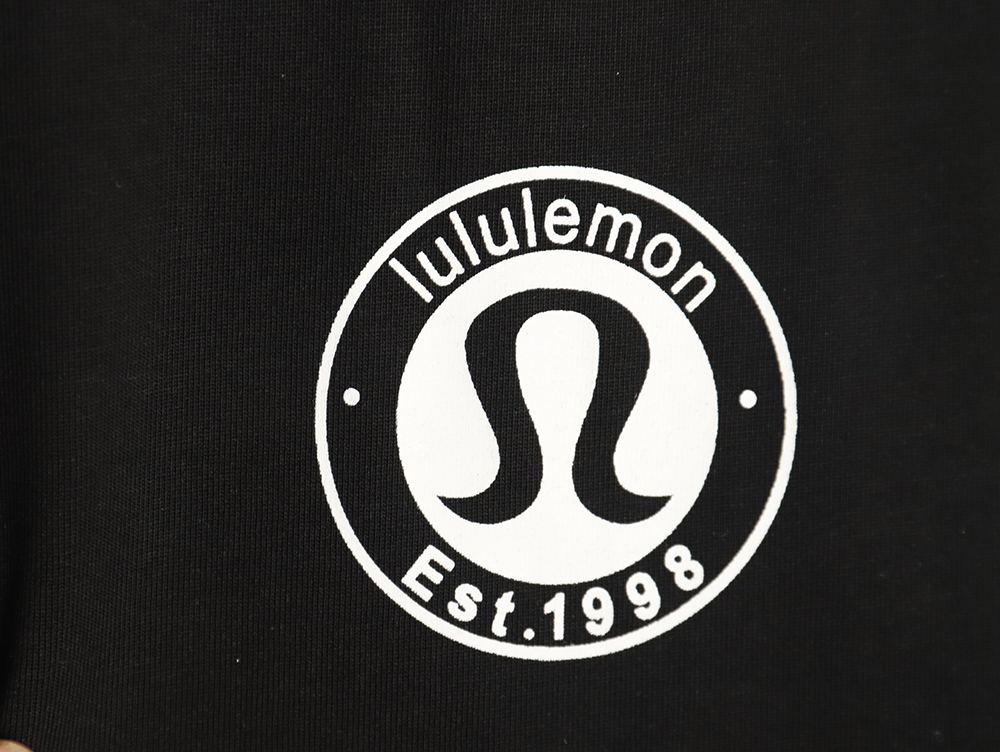 Lulu lemon lettering logo print short sleeves TSK1