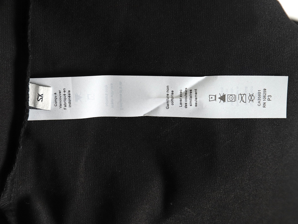 Lulu lemon lettering logo print short sleeves TSK1