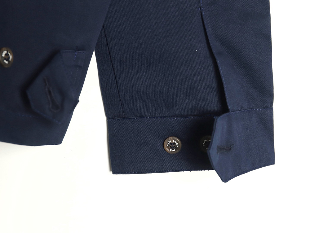 Ralph Lauren Classic Vintage Stand Collar Executive Zip Jacket