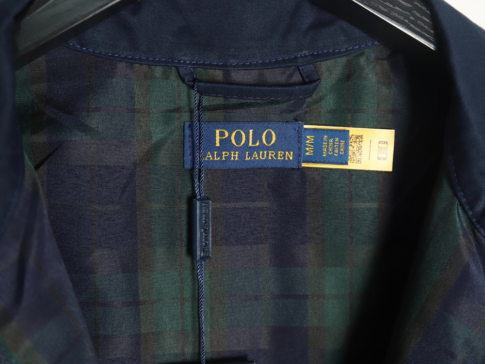 Ralph Lauren Classic Vintage Stand Collar Executive Zip Jacket