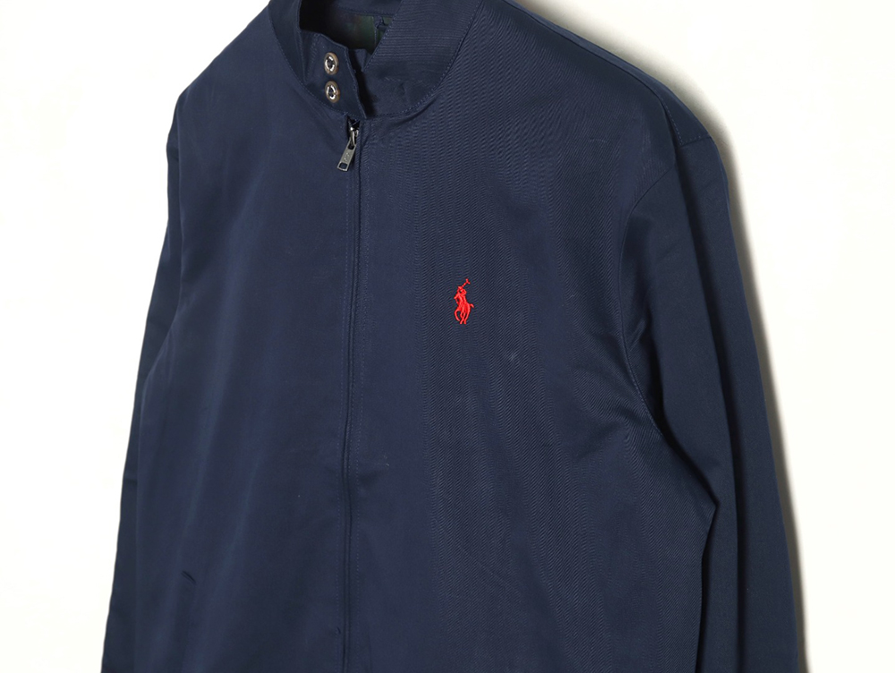 Ralph Lauren Classic Vintage Stand Collar Executive Zip Jacket