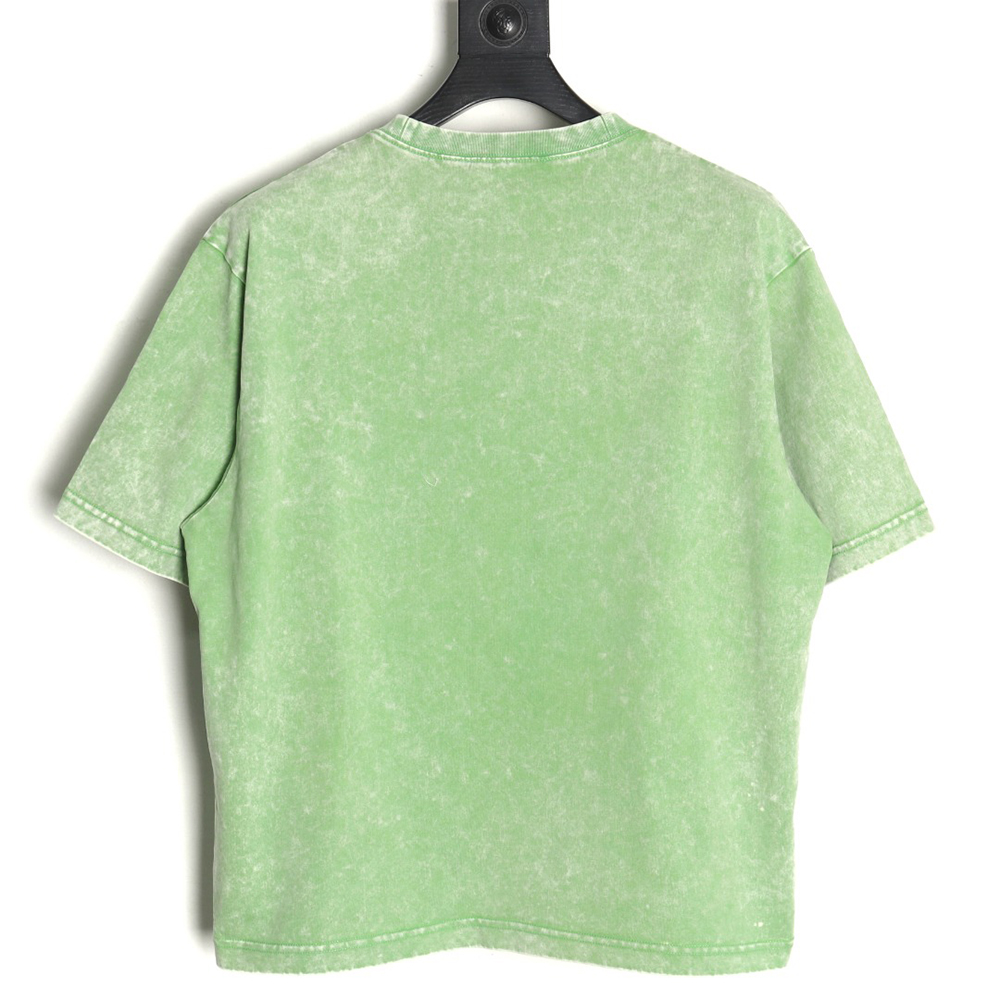 Acne Studios Beaded Lettering Short Sleeve T-Shirt