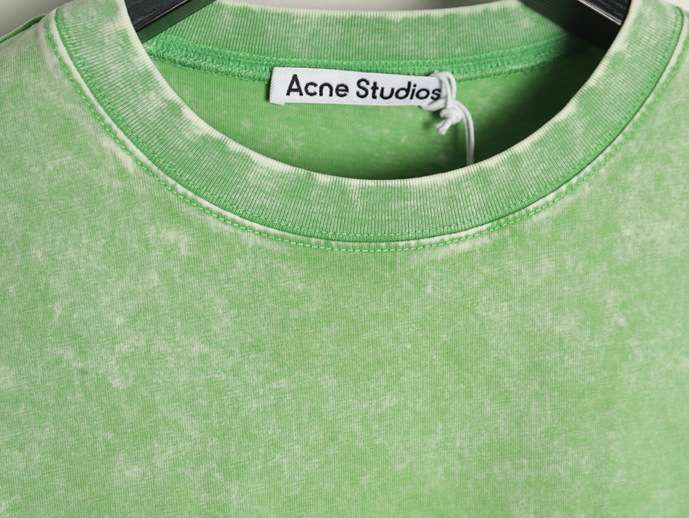 Acne Studios Beaded Lettering Short Sleeve T-Shirt