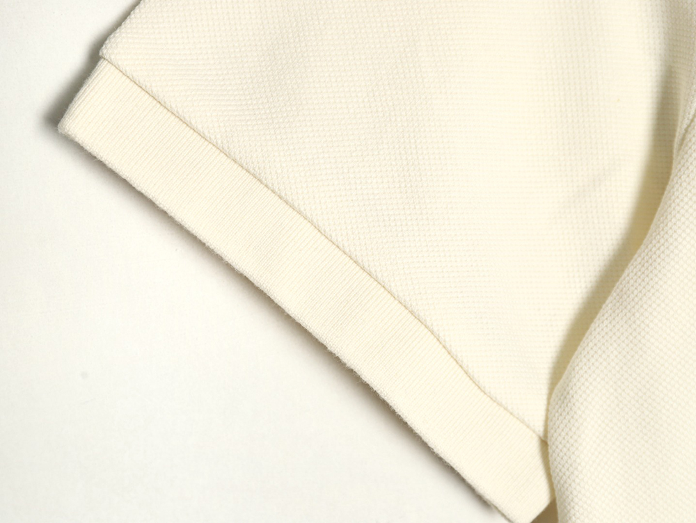 G*u*i simple lettering short-sleeved polo shirt