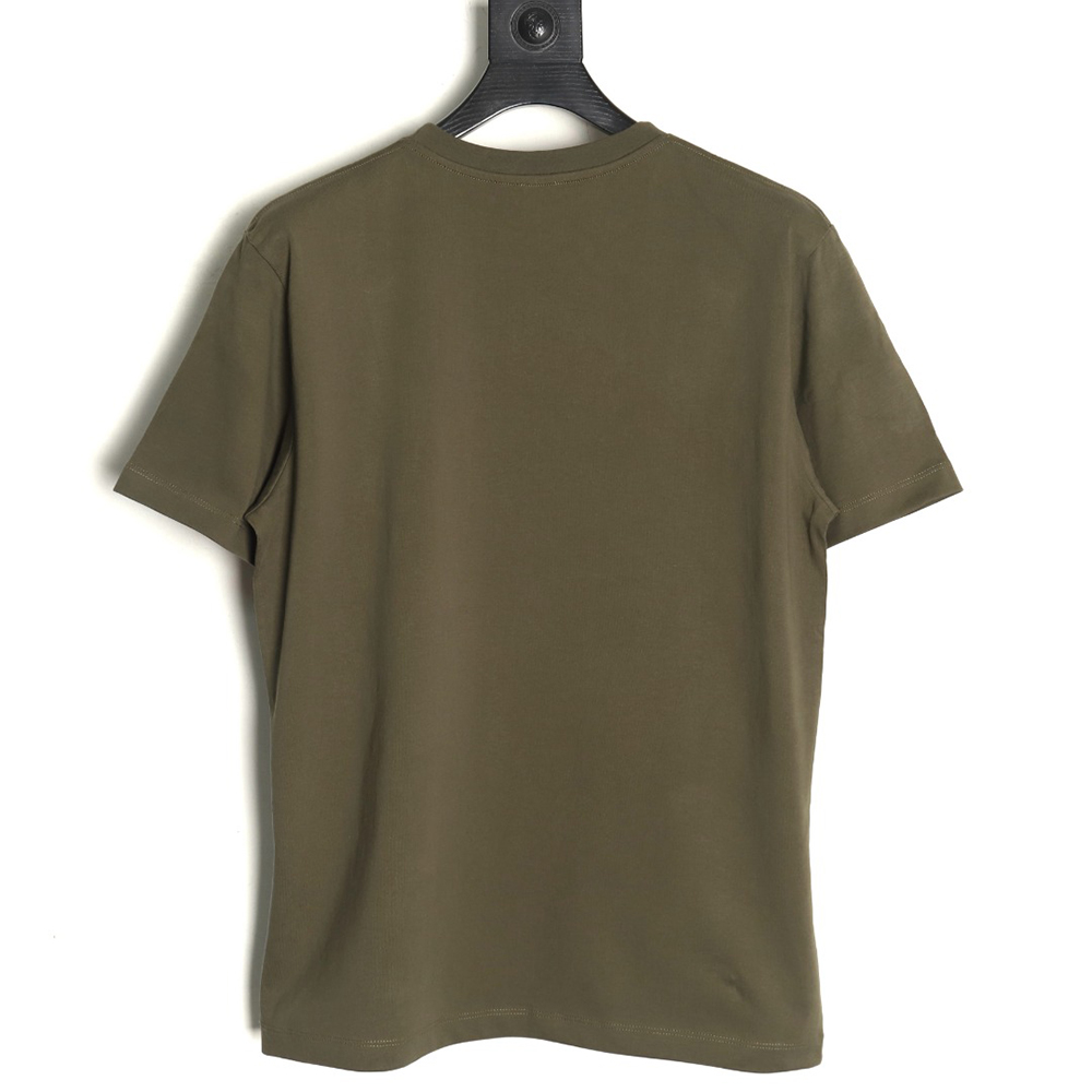 L0ew* chest large embroidery short sleeve t-shirt tsk2