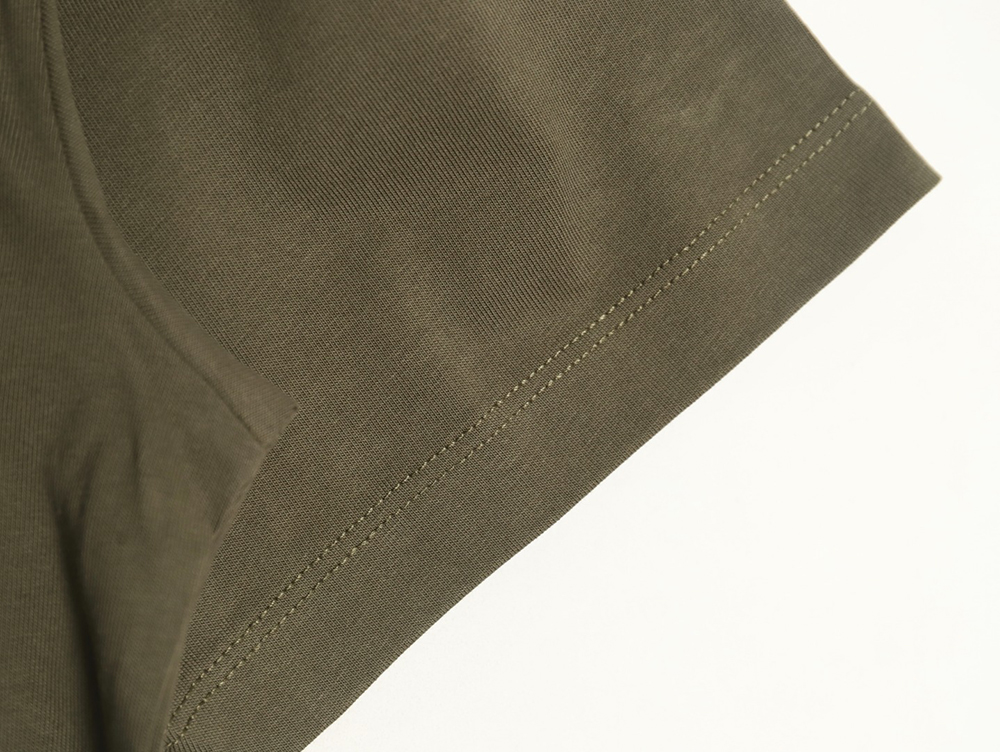 L0ew* chest large embroidery short sleeve t-shirt tsk2