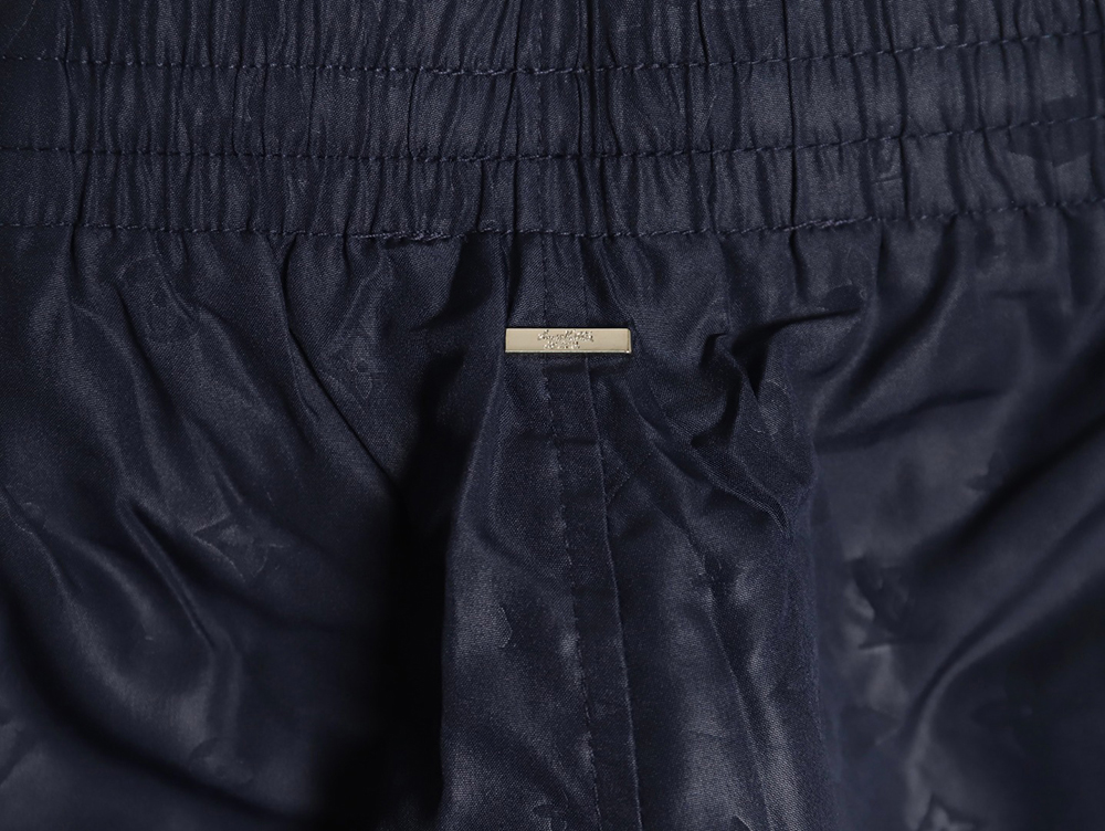 l0*is V*t0n dark pattern all over print nylon beach shorts