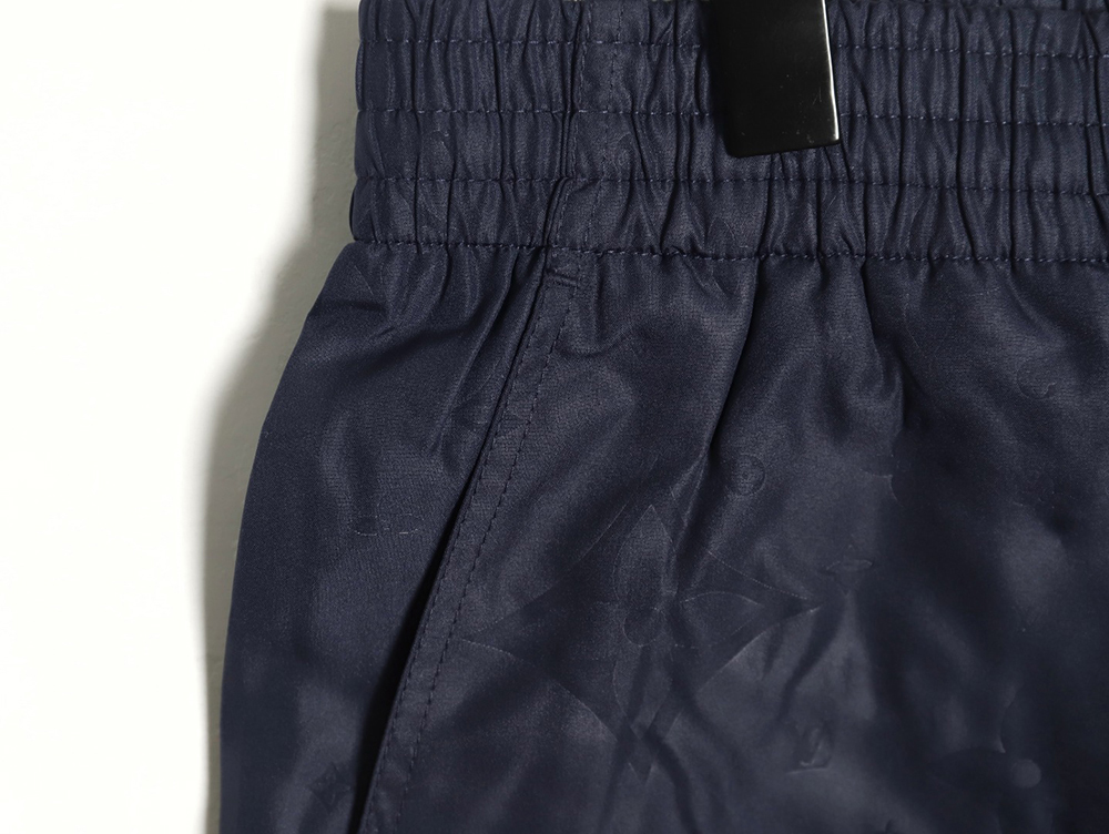 l0*is V*t0n dark pattern all over print nylon beach shorts