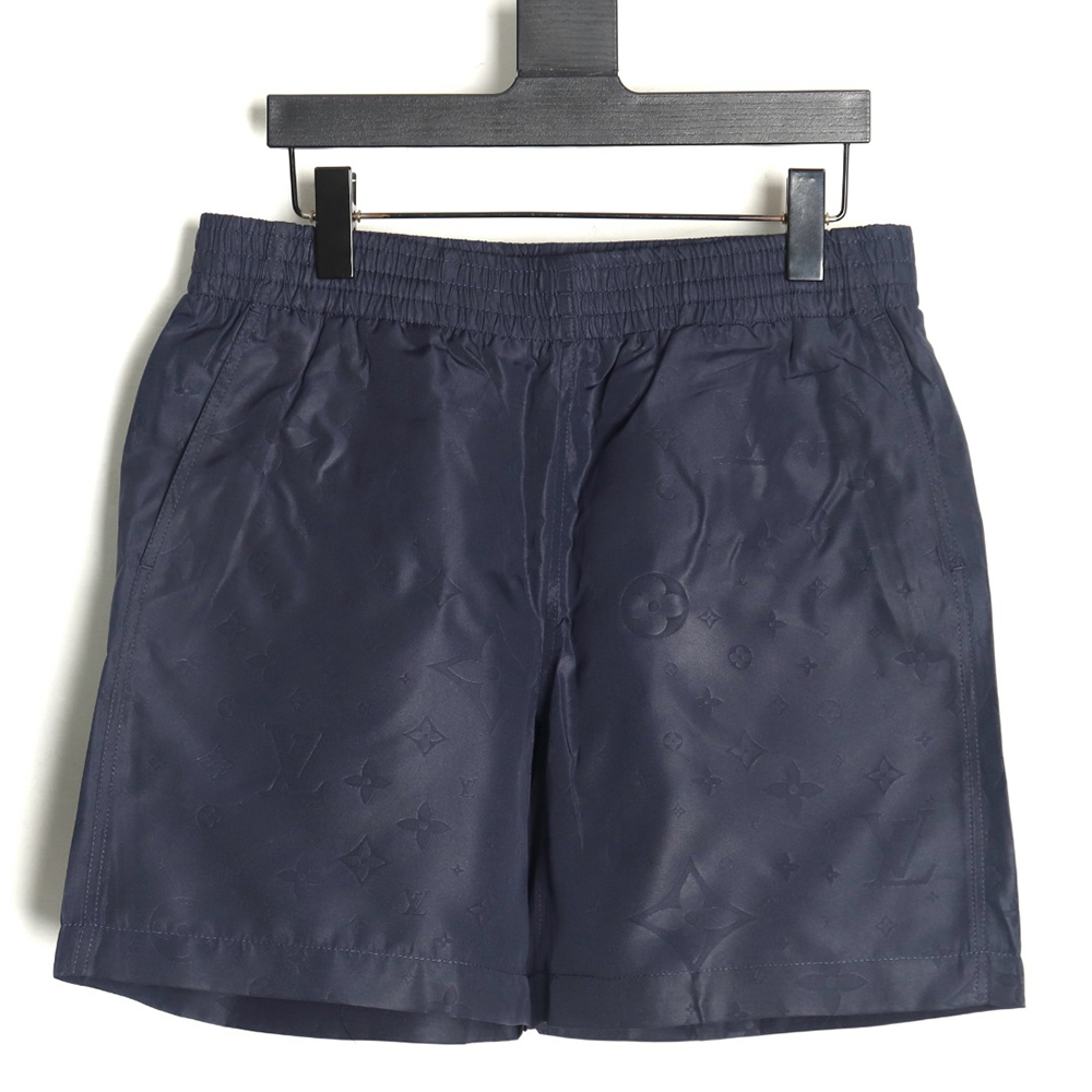 l0*is V*t0n dark pattern all over print nylon beach shorts