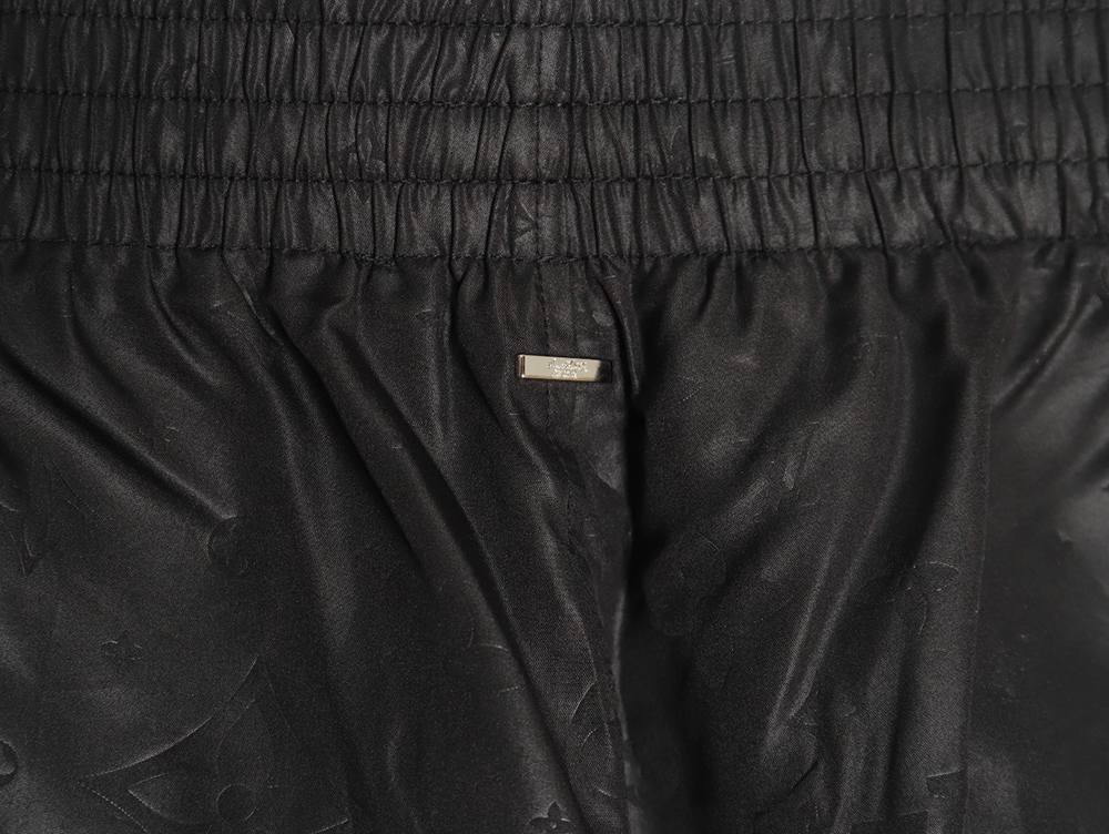 l0*is V*t0n dark pattern all over print nylon beach shorts tsk1