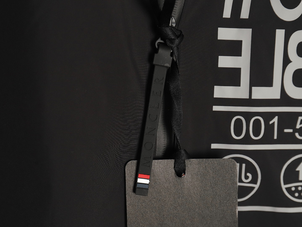 Moncler Chest Lettering Print Light Jacket TSK1