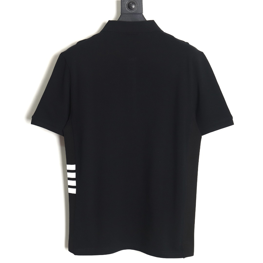Thom Browne classic side four-bar Polo short sleeve TSK2
