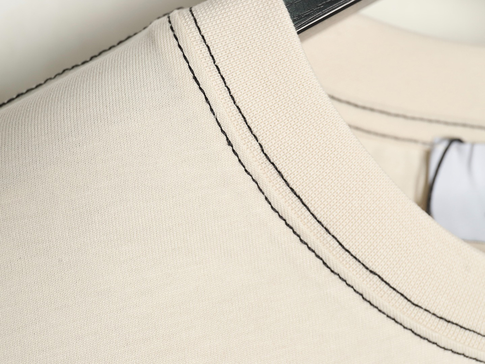 Ami chest embroidered logo short sleeve T-shirt