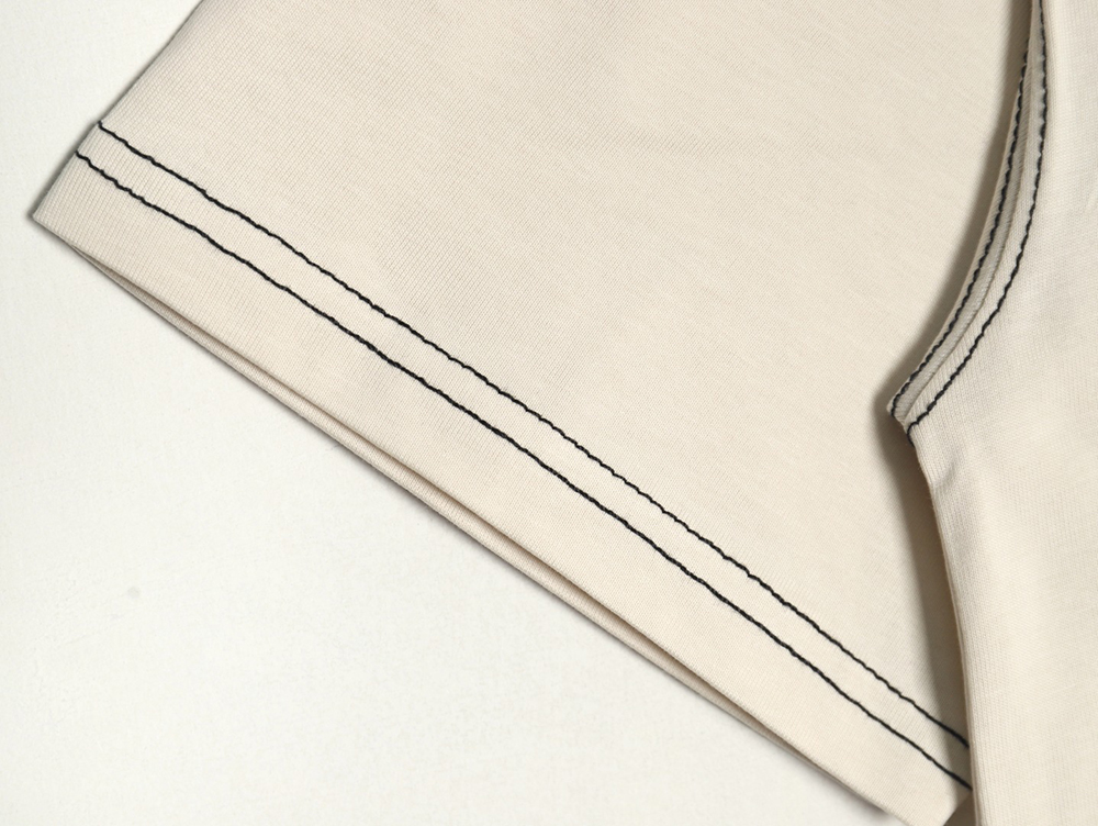 Ami chest embroidered logo short sleeve T-shirt