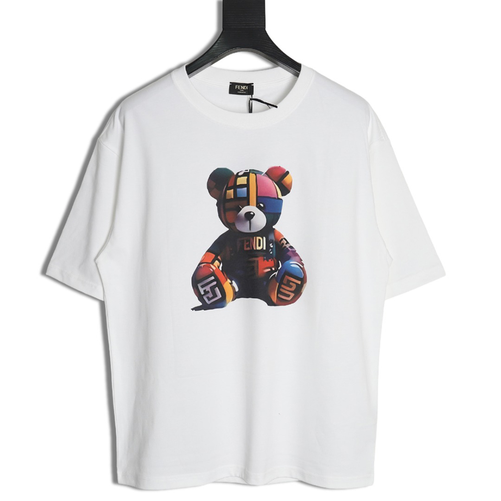 F**di colorful bear short sleeve t-shirt