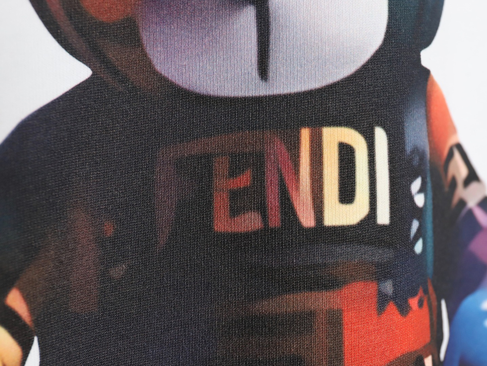 F**di colorful bear short sleeve t-shirt