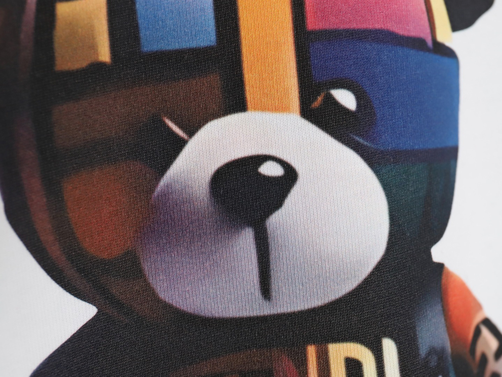 F**di colorful bear short sleeve t-shirt