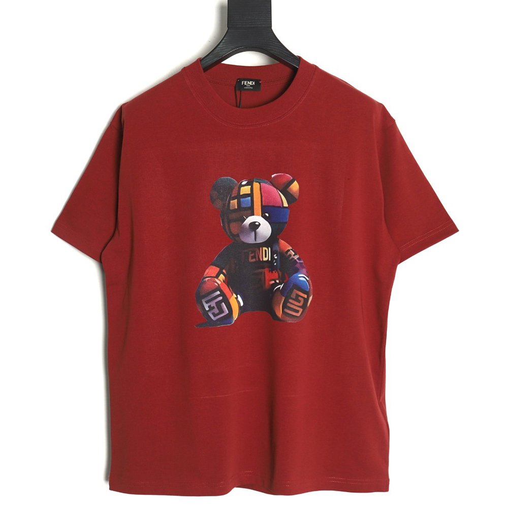F**di colorful bear short sleeve t-shirt tsk1
