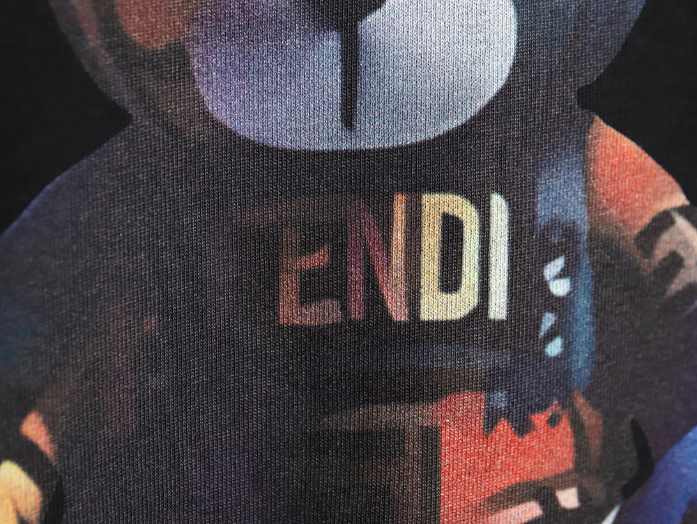 F**di colorful bear short sleeve t-shirt tsk2