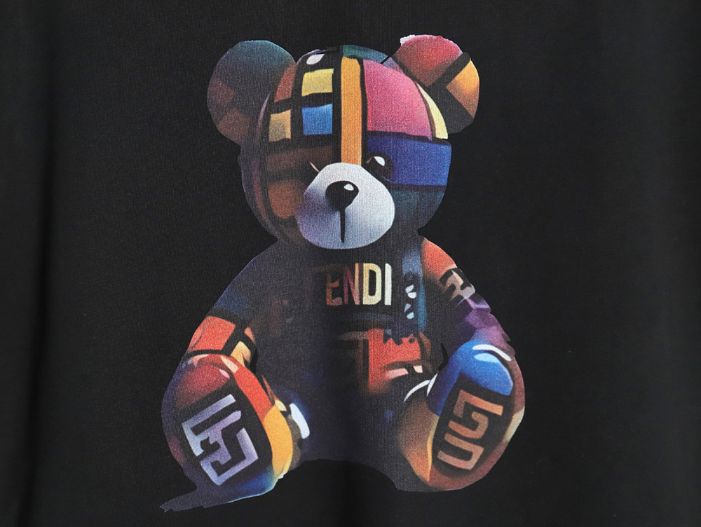 F**di colorful bear short sleeve t-shirt tsk2