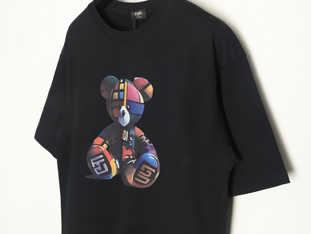 F**di colorful bear short sleeve t-shirt tsk2