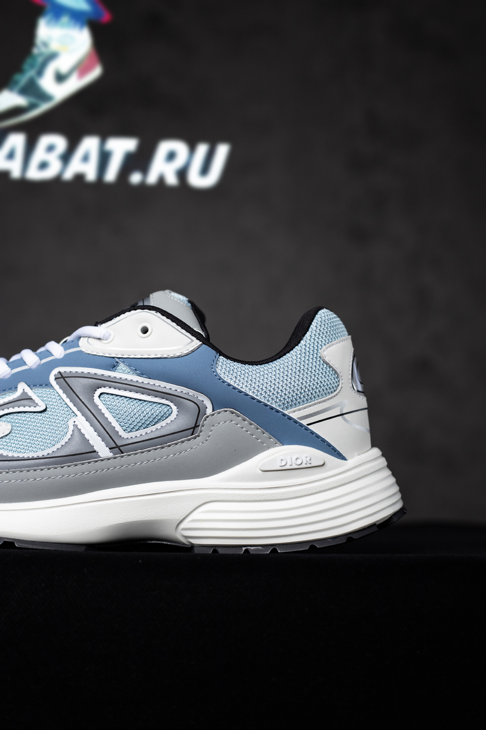 B30 Sneaker Light Blue Mesh and Blue