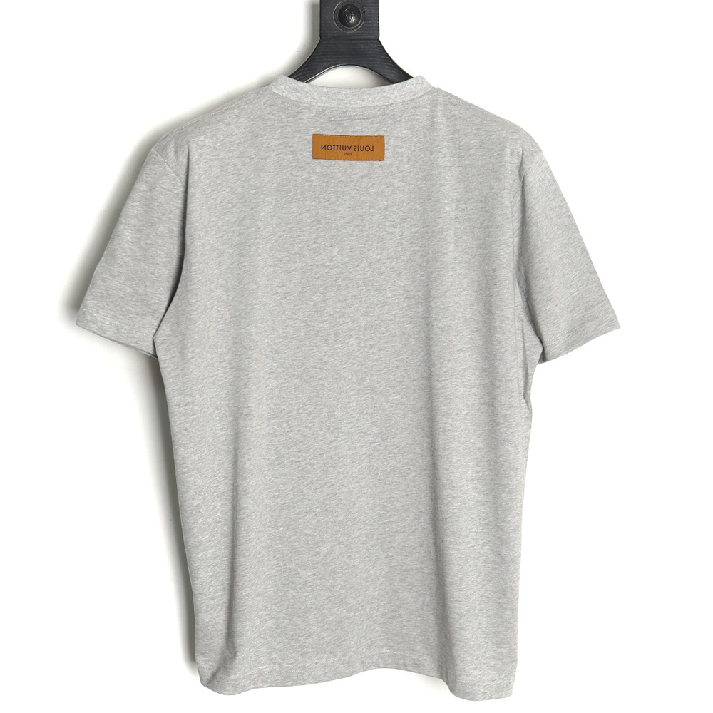 l0*is V*t0n small embroidery logo short-sleeved t-shirt