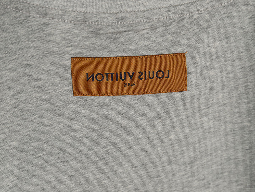 l0*is V*t0n small embroidery logo short-sleeved t-shirt