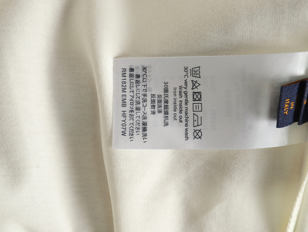 l0*is V*t0n small embroidery logo short-sleeved t-shirt tsk1