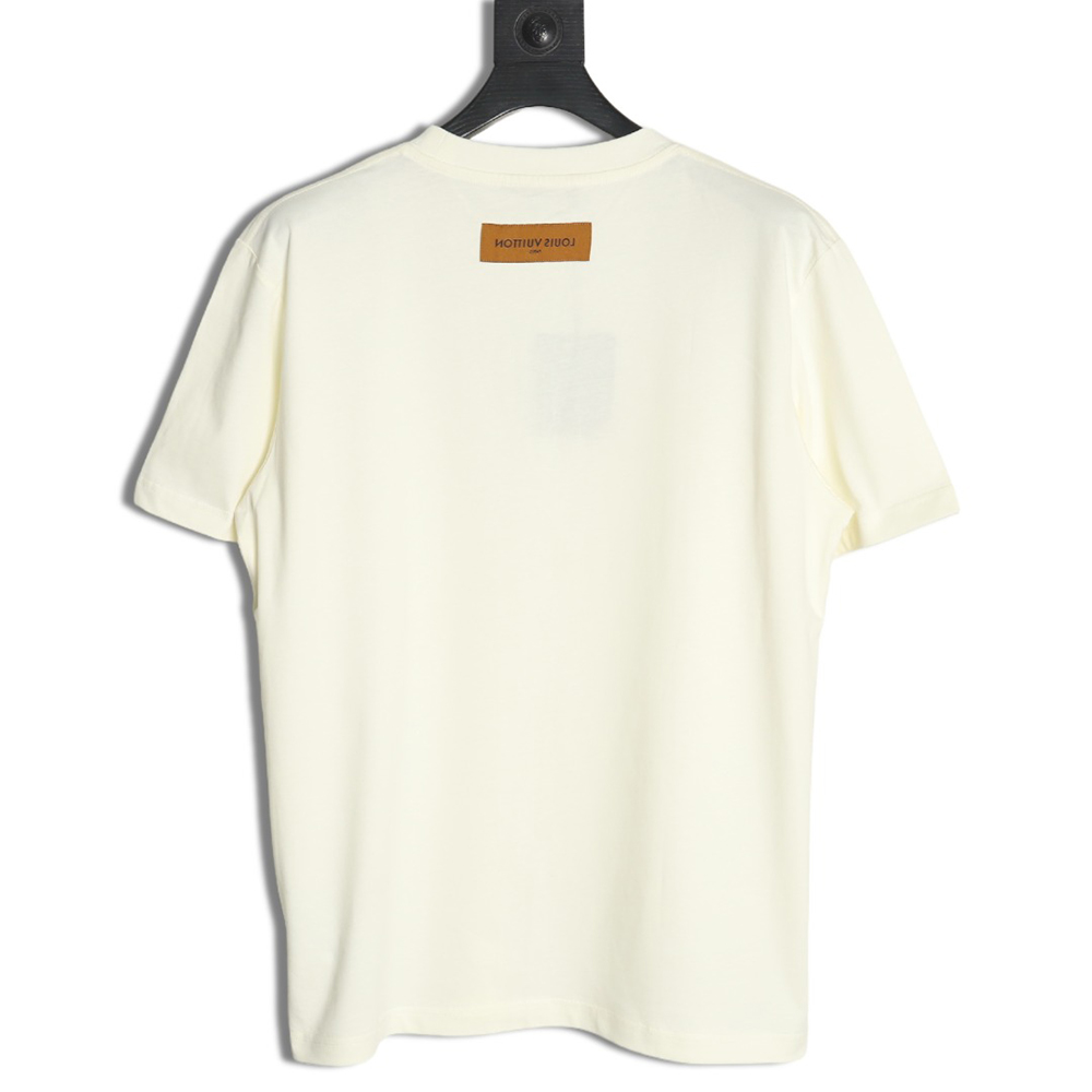 l0*is V*t0n small embroidery logo short-sleeved t-shirt tsk1