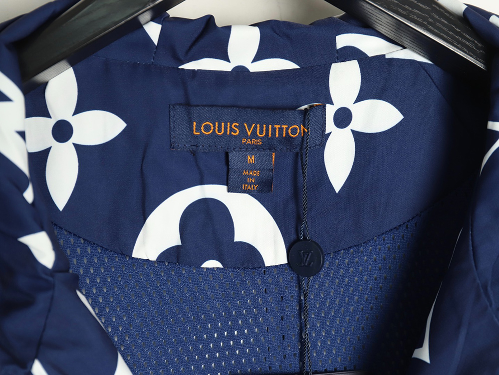 l0*is V*t0n all over print monogram trench coat