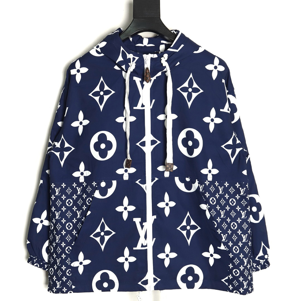 l0*is V*t0n all over print monogram trench coat
