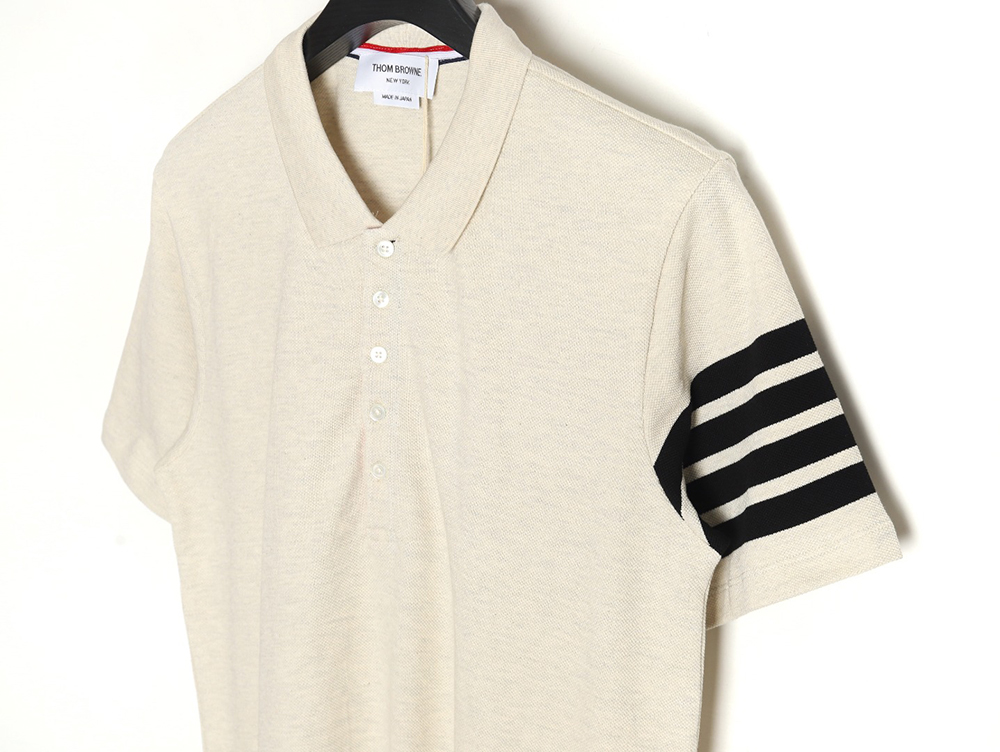 Thom Browne Classic Four-Bar POLO Short Sleeve