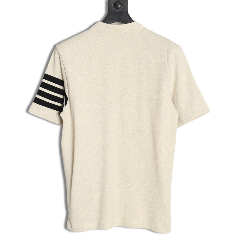 Thom Browne Classic Four-Bar POLO Short Sleeve