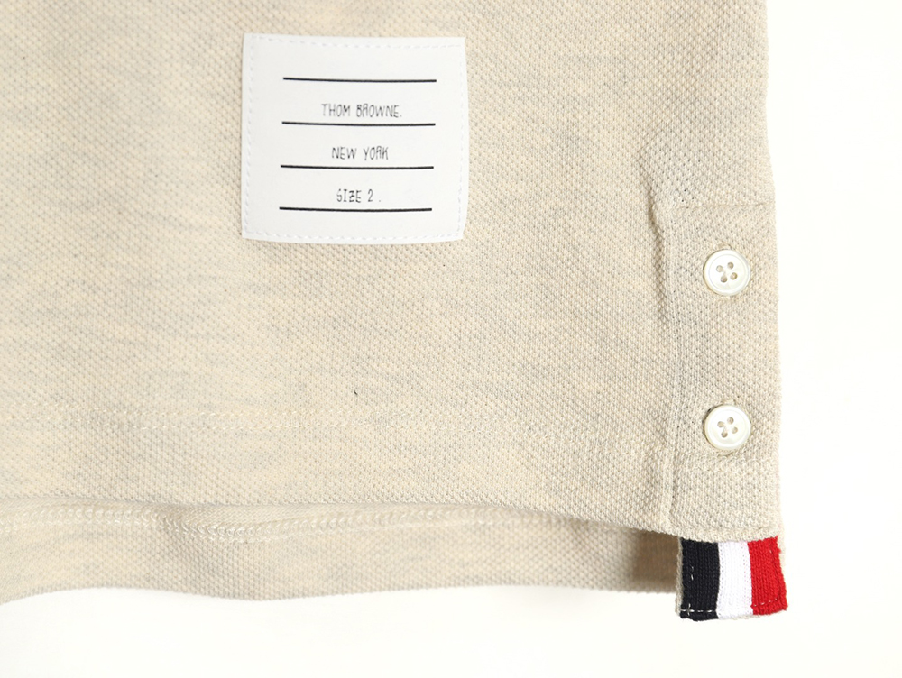 Thom Browne Classic Four-Bar POLO Short Sleeve