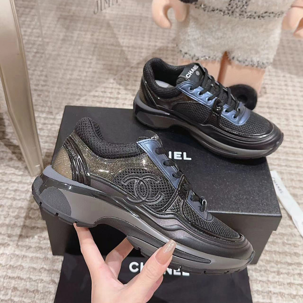 Ch*el sneaker low ''black king''