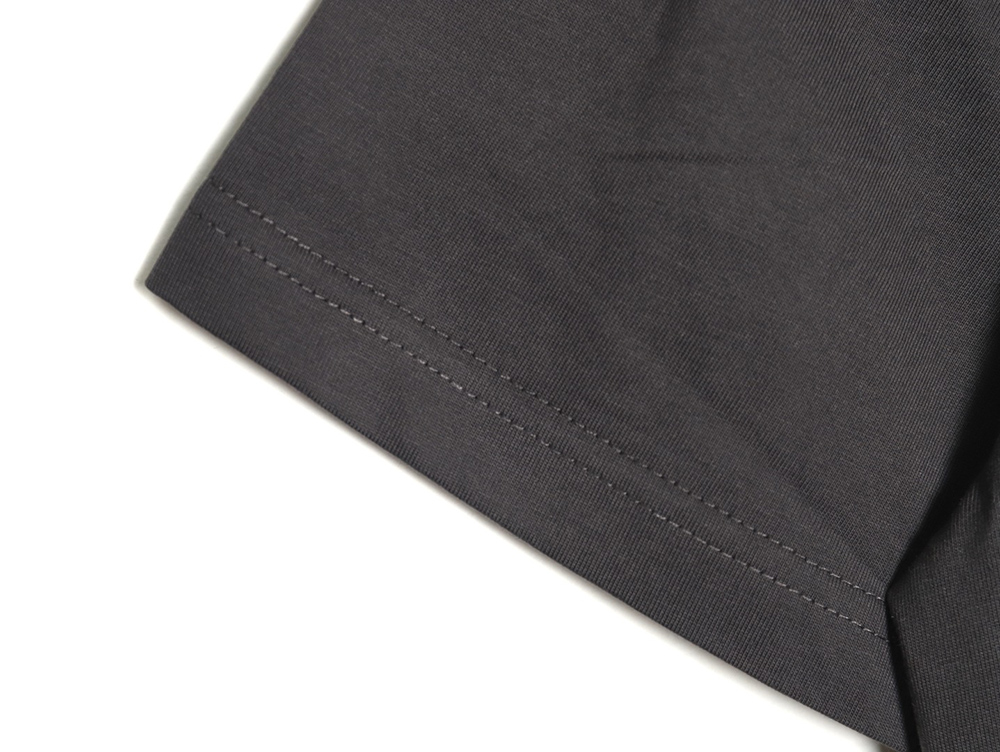 Ba*len*cia*ga washed hand-painted lettering round neck t-shirt